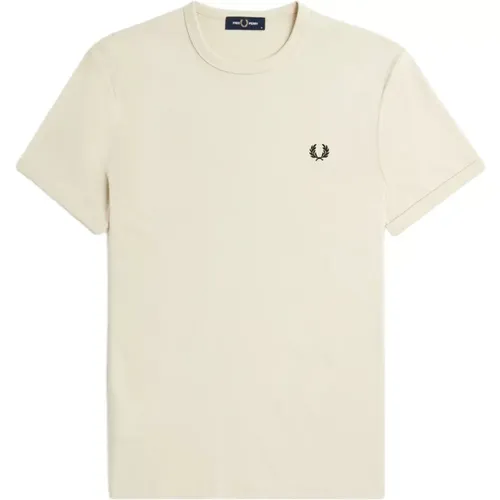 Sand Ringer Tee Shirt Fred Perry - Fred Perry - Modalova