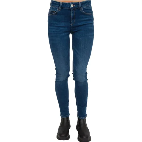 Perfekte Ideale Skinny Jeans Blau Denim - Liu Jo - Modalova