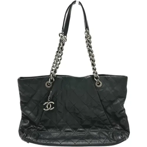 Pre-owned Leather chanel-bags , female, Sizes: ONE SIZE - Chanel Vintage - Modalova