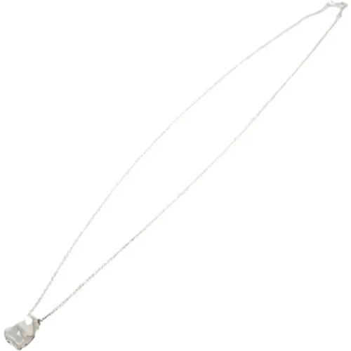 Pre-owned Jewellery, female, , Size: ONE SIZE Pre-owned Silver necklaces - Tiffany & Co. Pre-owned - Modalova