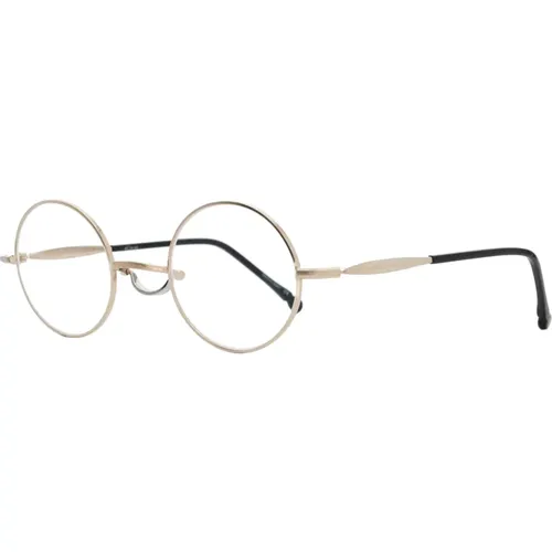 Brushed Gold Eyewear Frames , unisex, Sizes: 45 MM - Matsuda - Modalova