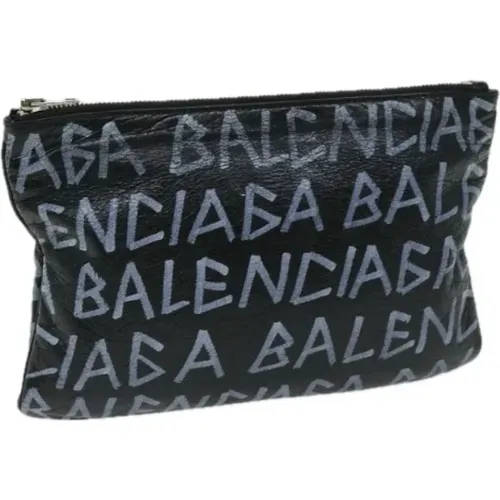 Pre-owned Clutches, female, , Size: ONE SIZE Pre-owned Leather clutches - Balenciaga Vintage - Modalova