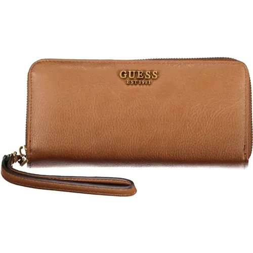 Elegant Wallet with Zipper and Multiple Compartments , female, Sizes: ONE SIZE - Guess - Modalova