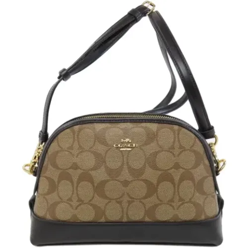 Pre-owned Cross Body Bags, female, , Size: ONE SIZE Pre-owned Fabric shoulder-bags - Coach Pre-owned - Modalova