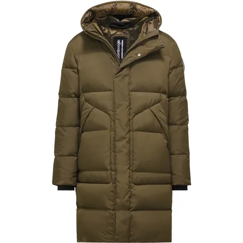 Monaco Parka - Puffy Long Parka , male, Sizes: XL, 2XL, 3XL, M, L - BomBoogie - Modalova