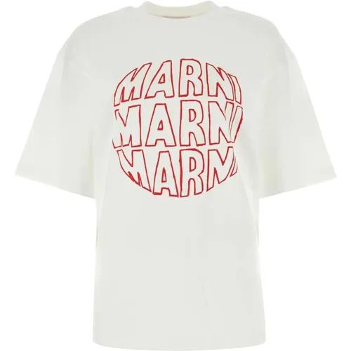 T-Shirts , Damen, Größe: L - Marni - Modalova