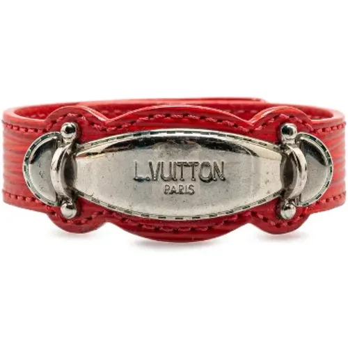 Pre-owned Jewellery, female, , Size: ONE SIZE Pre-owned Leather bracelets - Louis Vuitton Vintage - Modalova