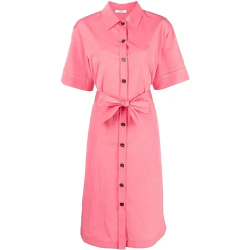 Shirt Dress , female, Sizes: XL - PESERICO - Modalova
