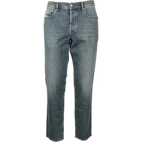 Slim Fit Stretch Denim Jeans , Herren, Größe: W34 - Diesel - Modalova