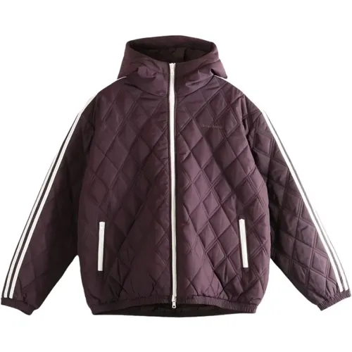 Training Jackets, male, , Size: L WB Quilted Jacket - Adidas - Modalova