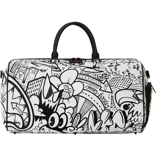 Doodle Style Bag , male, Sizes: ONE SIZE - Sprayground - Modalova