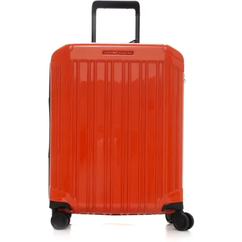 Large Suitcases, male, , Size: ONE SIZE 4 wheels Trolley - Piquadro - Modalova