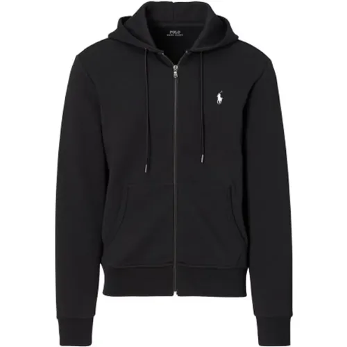 Zip-throughs, male, , Size: L Hooded Zip-Up Jacket - Polo Ralph Lauren - Modalova