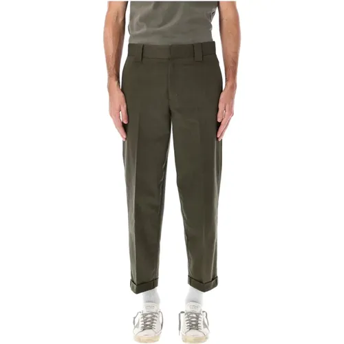 Chinos, male, , Size: M Military Chino Skate Pants - Golden Goose - Modalova