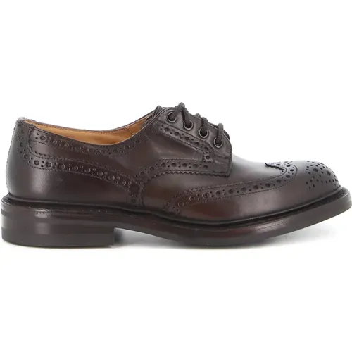 Business Shoes, male, , Size: 9 US Leather Brogue Derby - Tricker's - Modalova