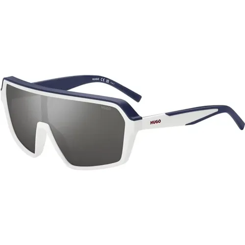 Sunglasses, female, , Size: ONE SIZE White Sunglasses Stylish Women's Accessories - HUGO - Modalova