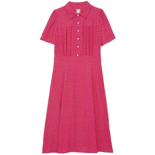 Rosa Print Sommerkleid , Damen, Größe: XS - Ines De La Fressange Paris - Modalova