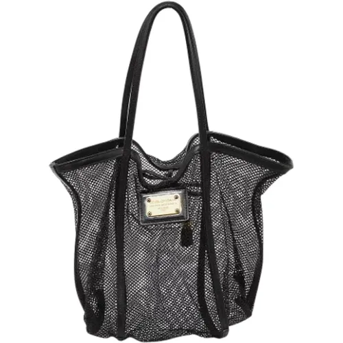 Pre-owned Leather totes , female, Sizes: ONE SIZE - Dolce & Gabbana Pre-owned - Modalova