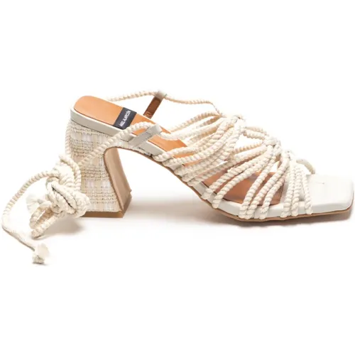Sandals for Women , female, Sizes: 4 UK - Angel Alarcon - Modalova