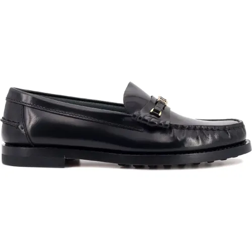 Vintage Patent Leder Loafer , Damen, Größe: 39 EU - TOD'S - Modalova