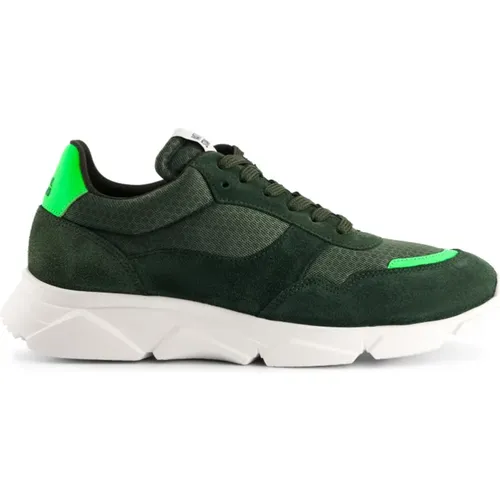 Fluoreszierende Grüne Edition 7 Sneakers , Herren, Größe: 40 EU - National Standard - Modalova