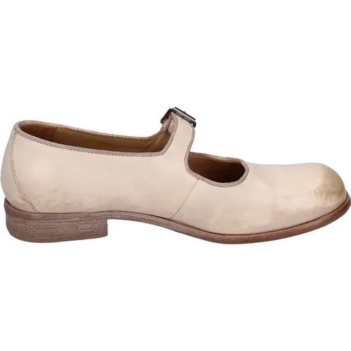 Vintage Leather Ballet Flats for Women , female, Sizes: 5 1/2 UK - Moma - Modalova