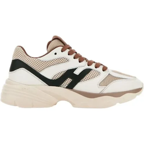 Lace-Up Sneakers , female, Sizes: 4 1/2 UK, 8 UK, 6 UK, 2 UK, 4 UK, 3 UK - Hogan - Modalova