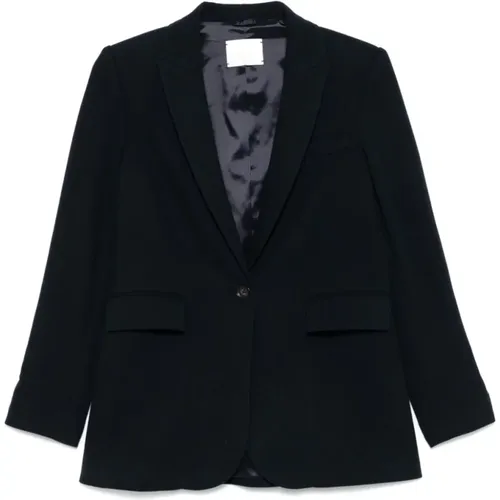 Blazers, female, , Size: 2XS Jacket with Peak Lapels - Circolo 1901 - Modalova