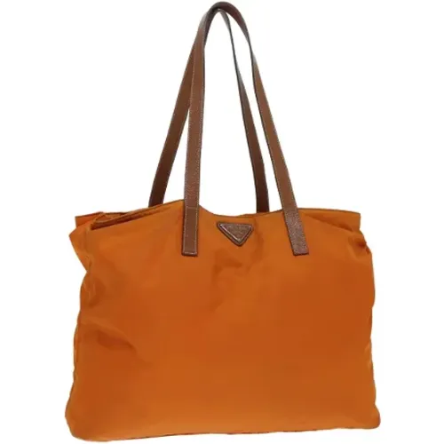 Pre-owned Tote Bags, female, , Size: ONE SIZE Pre-owned Nylon totes - Prada Vintage - Modalova