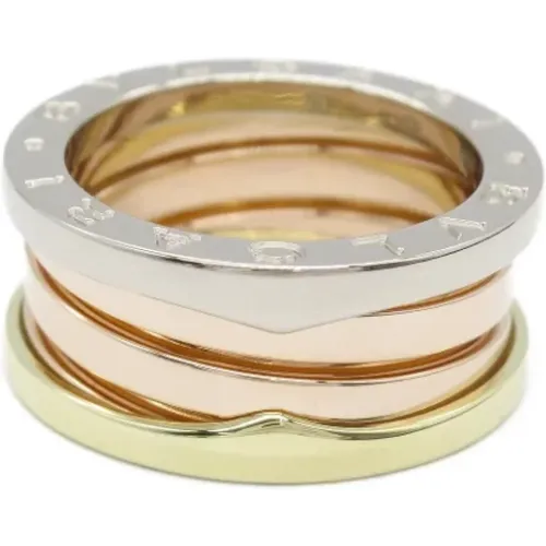 Pre-owned Jewellery, unisex, , Size: ONE SIZE Pre-owned Gold rings - Bvlgari Vintage - Modalova