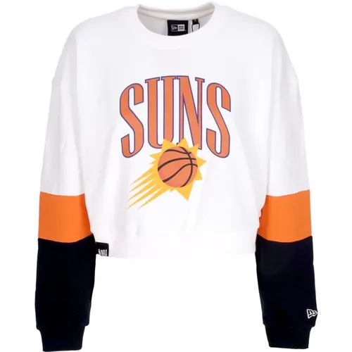 Sweatshirts, female, , Size: XS Phoenix Suns Color Block Sweatshirt - new era - Modalova