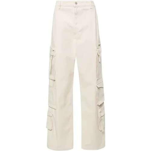 Weiße Cargo-Jeans mit hoher Taille - Axel Arigato - Modalova