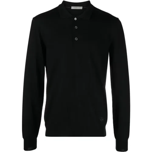 Gestricktes Woll-Poloshirt , Herren, Größe: 2XL - Corneliani - Modalova