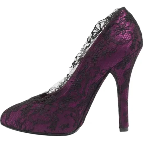 Pre-owned Lace heels , female, Sizes: 5 UK - Dolce & Gabbana Pre-owned - Modalova
