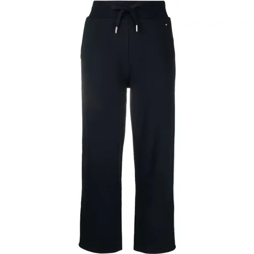 Brush terry regular sweatpants , female, Sizes: S, XS, M - Tommy Hilfiger - Modalova