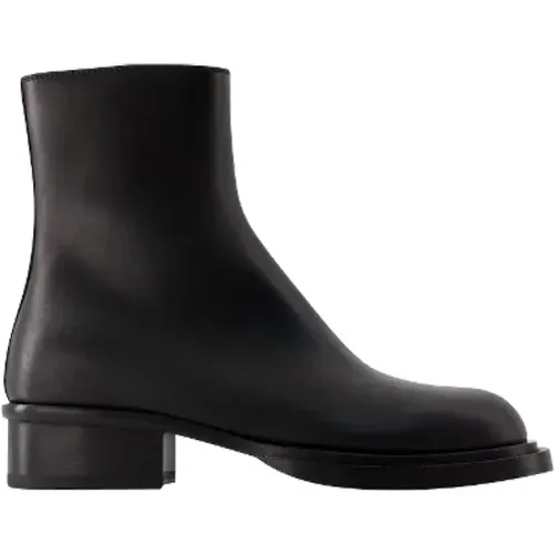 Leder boots Alexander McQueen - alexander mcqueen - Modalova