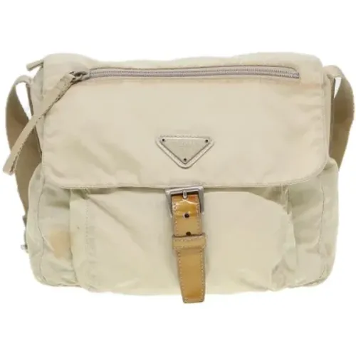 Pre-owned Cross Body Bags, female, , Size: ONE SIZE Pre-owned Canvas prada-bags - Prada Vintage - Modalova