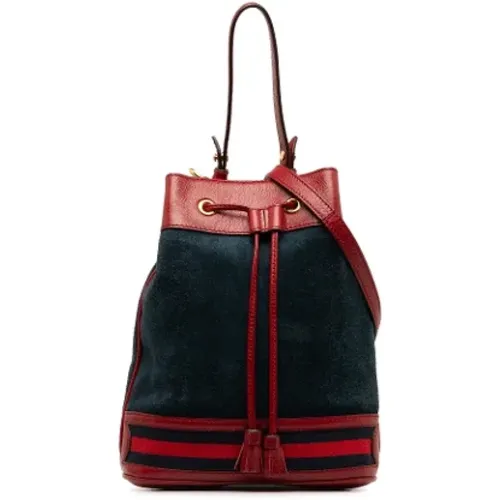 Pre-owned Bucket Bags, female, , Size: ONE SIZE Pre-owned Leather gucci-bags - Gucci Vintage - Modalova