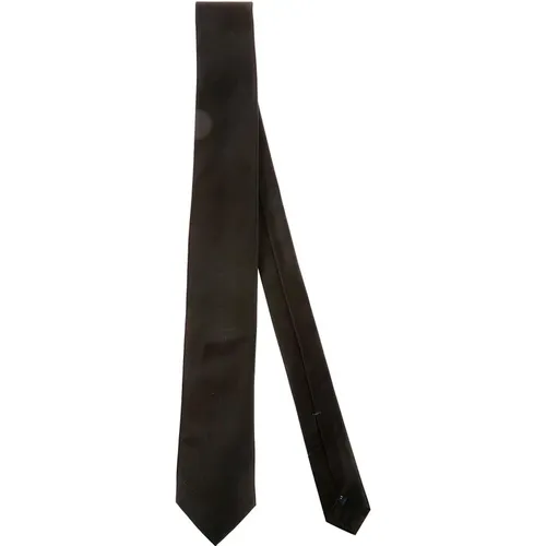 Ties, male, , Size: ONE SIZE Hand-Sewn Tailored Silk Tie - Errico Formicola - Modalova