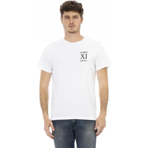 Strandkleidung T-Shirt mit Frontdruck , Herren, Größe: M - Bikkembergs - Modalova