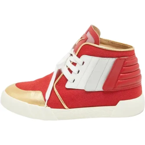 Pre-owned Sneakers, male, , Size: 11 US Pre-owned Leather sneakers - Giuseppe Zanotti Pre-owned - Modalova