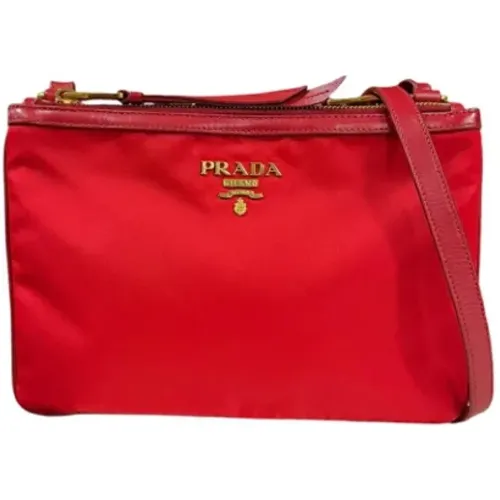 Pre-owned Cross Body Bags, female, , Size: ONE SIZE Pre-owned Nylon prada-bags - Prada Vintage - Modalova