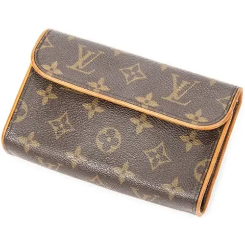 Pre-owned Belt Bags, female, , Size: ONE SIZE Pre-owned Coated canvas shoulder-bags - Louis Vuitton Vintage - Modalova