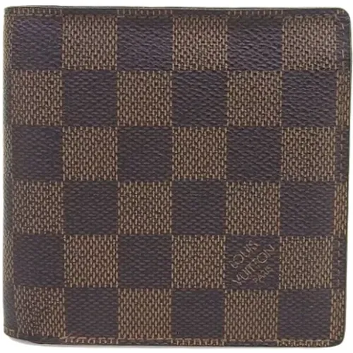 Pre-owned Wallets, male, , Size: ONE SIZE Pre-owned Canvas wallets - Louis Vuitton Vintage - Modalova