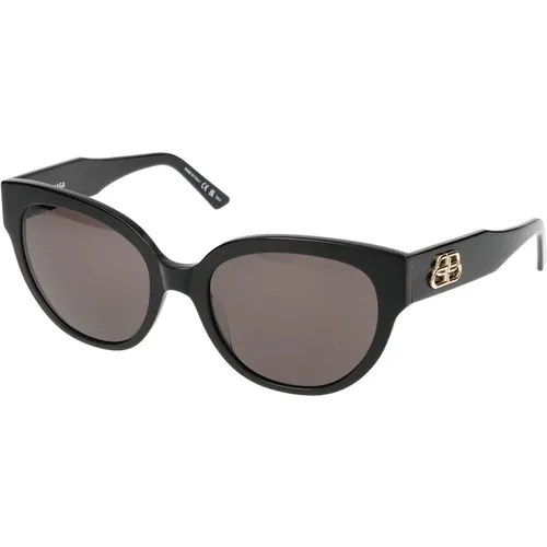 Stylische Sonnenbrille Bb0050S , Damen, Größe: 55 MM - Balenciaga - Modalova
