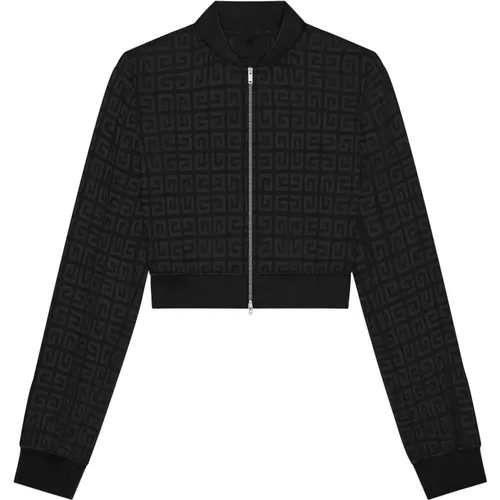 Jackets with 4G Pattern , female, Sizes: S, XS - Givenchy - Modalova