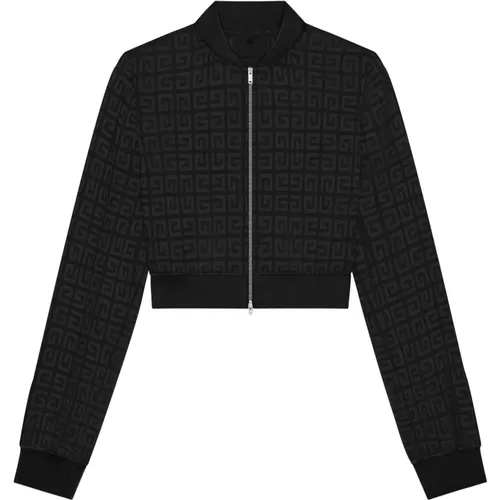 Jackets with 4G Pattern , female, Sizes: XS - Givenchy - Modalova