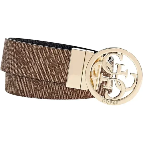 Leather Belt , female, Sizes: S - Guess - Modalova