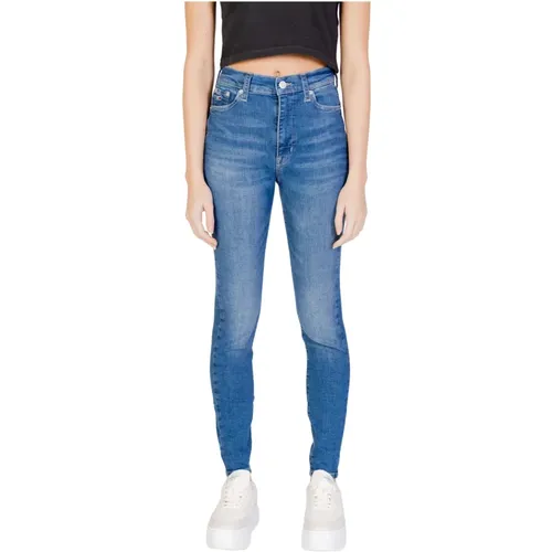 Sylvia Skinny Jeans , Damen, Größe: W24 L30 - Tommy Jeans - Modalova