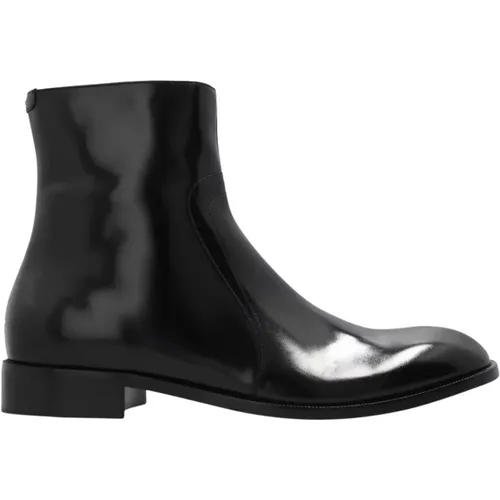 Ankle Boots in Checkered Style , male, Sizes: 6 UK - Maison Margiela - Modalova